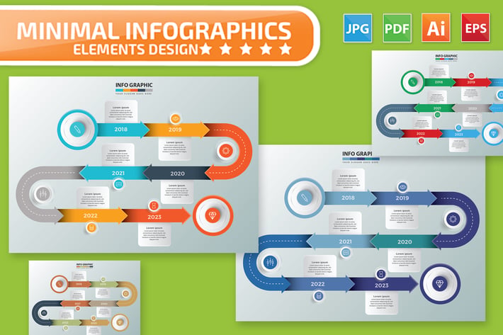 Timeline Infographics design