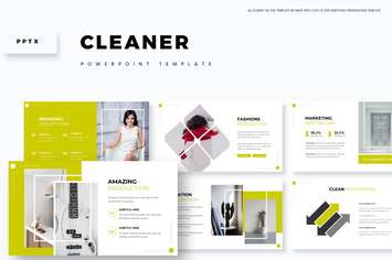 Cleaner - Powerpoint Template