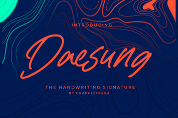 Daesung - The Handwriting Signature