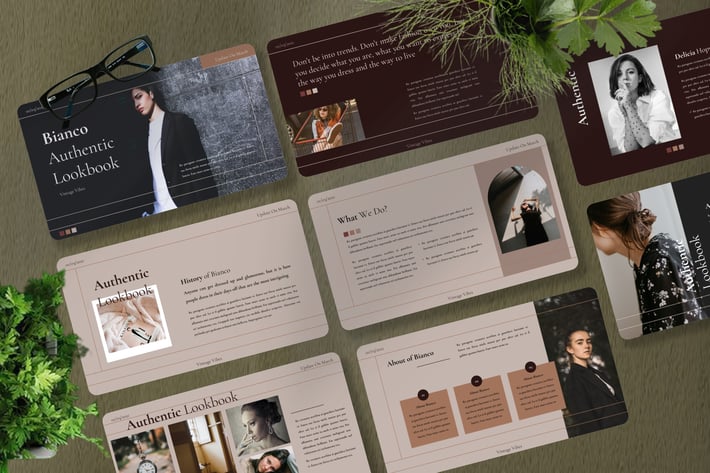 Bianco - Aesthetic Powerpoint Template