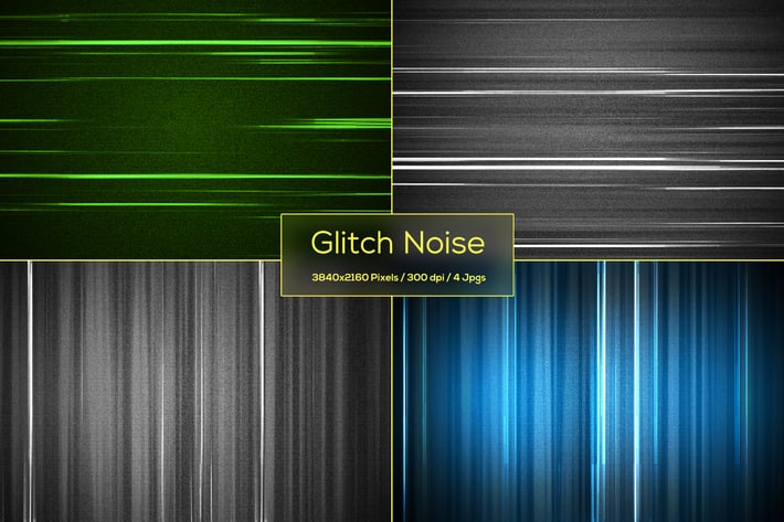 Glitch Noise Backgrounds