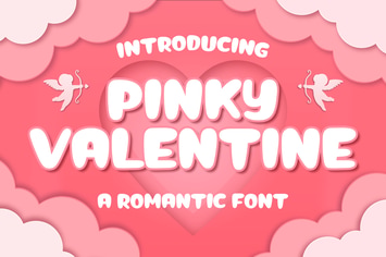 Pinky Valentine a Romantic Font