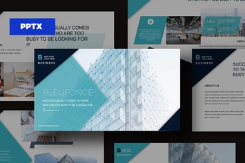 Bleufonce - Presentation Corporate PPT
