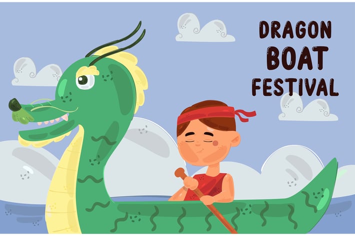 Dragon Boat Illustration (2)