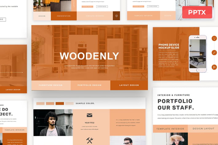 Woodenly - Powerpoint Presentation Templates