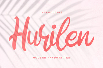 Hurilen | Modern Handwritten Script Font
