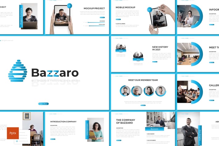 Bazzaro - Multipurpose Powerpoint Template