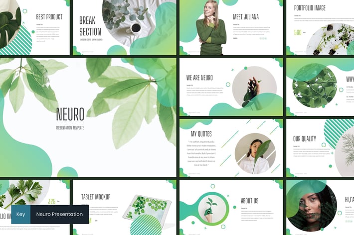 Neuro - Plant Keynote Template