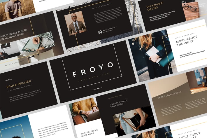 Froyo PowerPoint Template