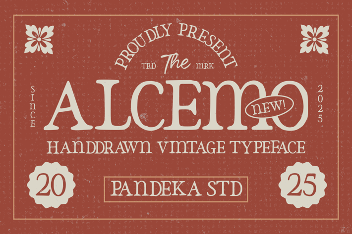Alcemo - Logo Vintage Westeren Font
