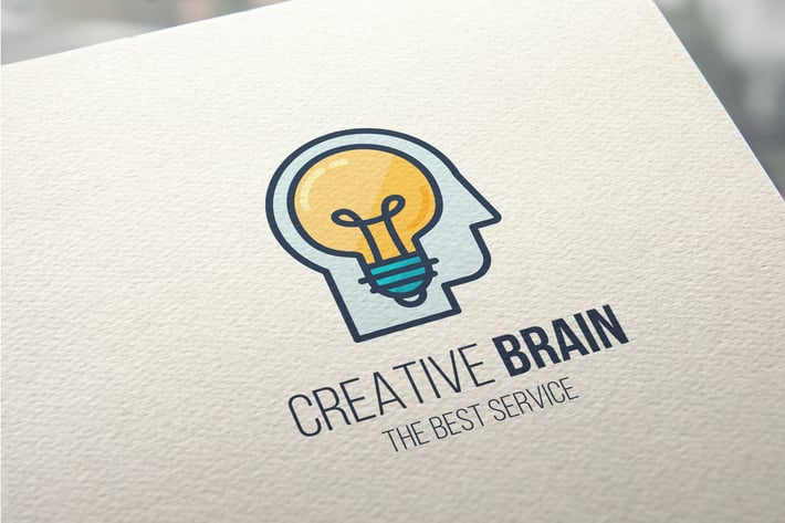 Creative Brain Logo Template