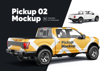 Pickup 02 Mockup