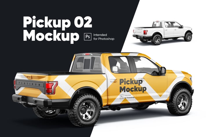 Pickup 02 Mockup