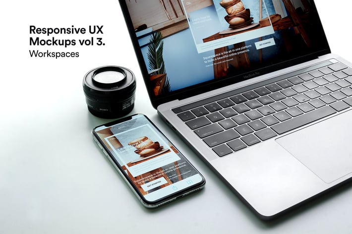 Multi Device Mockup PSD