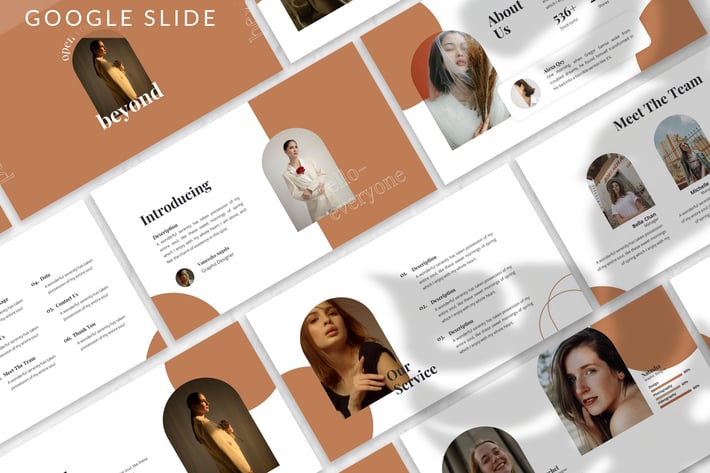 Beyond - Fashion Google Slide Template