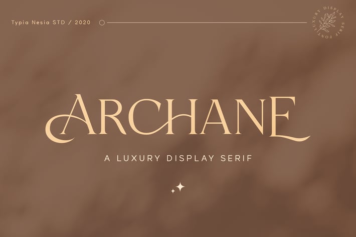 Archane - Feminine Display Serif