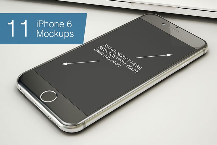 Phone Mockup - 11 Poses