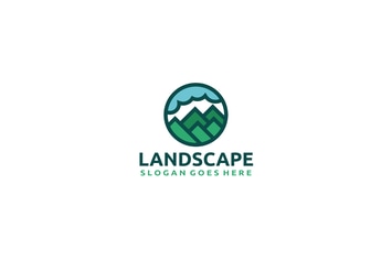 Nature Landscape Logo