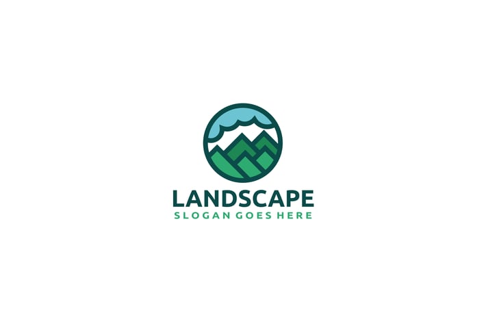 Nature Landscape Logo