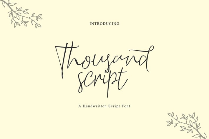 Thousand Script
