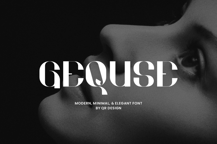 Gequse - Elegant & Minimal Font