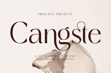 Cangste Classy Serif Font