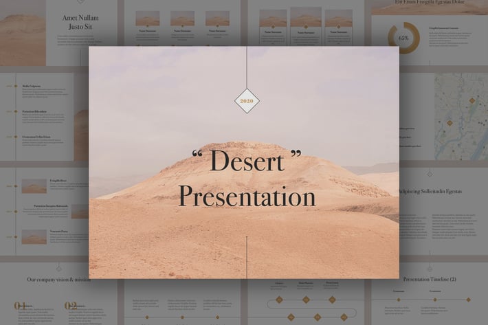 Desert Keynote Template