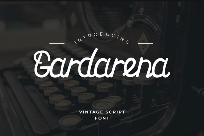 Gardarena Script Font