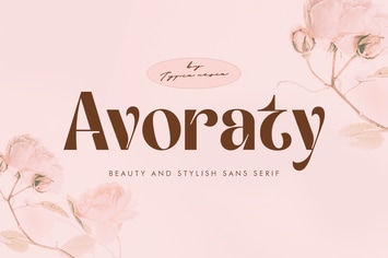 Avoraty - Modern Beauty Elegant Aesthetic Sans