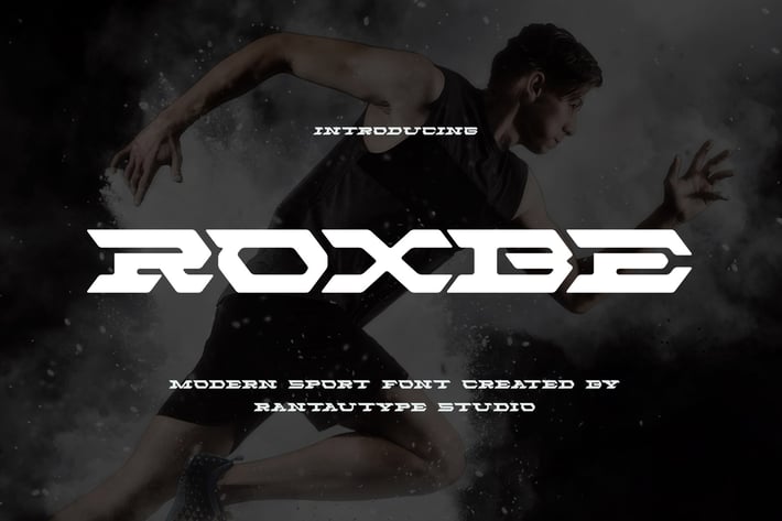 Roxbe Modern Sport Font