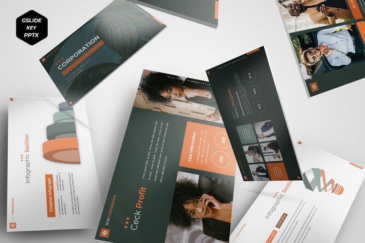 Corporation - Presentation Template