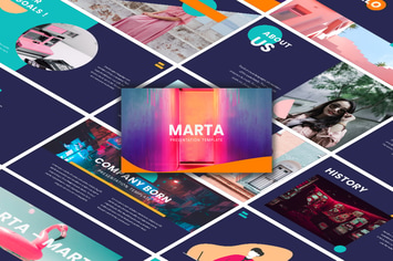 Marta - Powerpoint Template