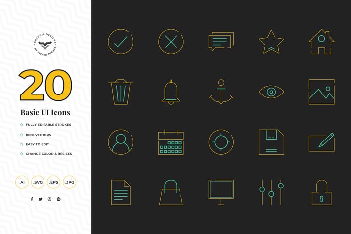 Basic UI Icons