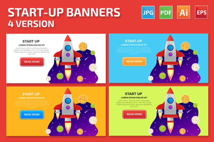 Start-Up Banners Design