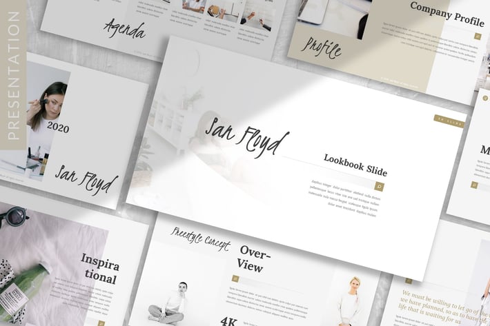 San Floyd - Agency Prensentation Template