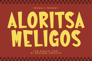 Aloritsa Meligos Fun Display Font