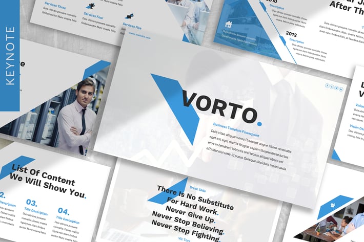 Vorto - Business Keynote Template