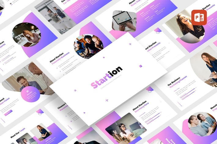  Stration - Creative Business PowerPoint Template 