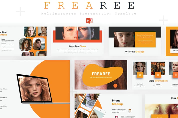 Frearee - Powerpoint Template