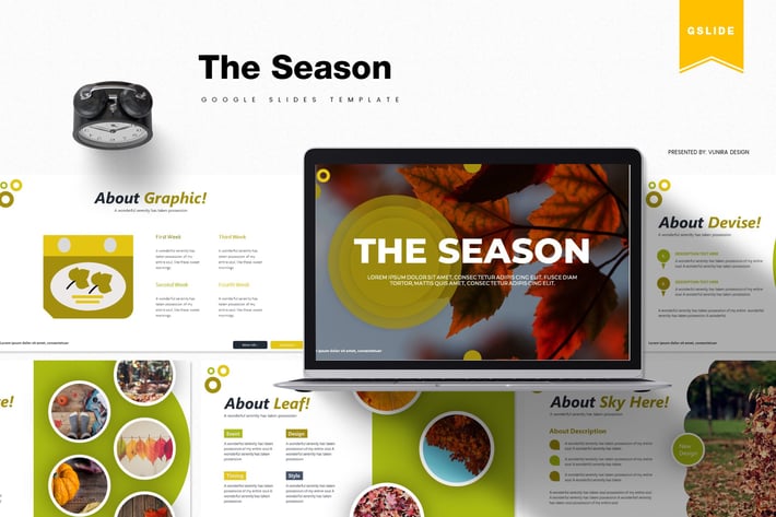The Season | Google Slides Template