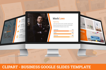 Clipart - Business Google Slides Template