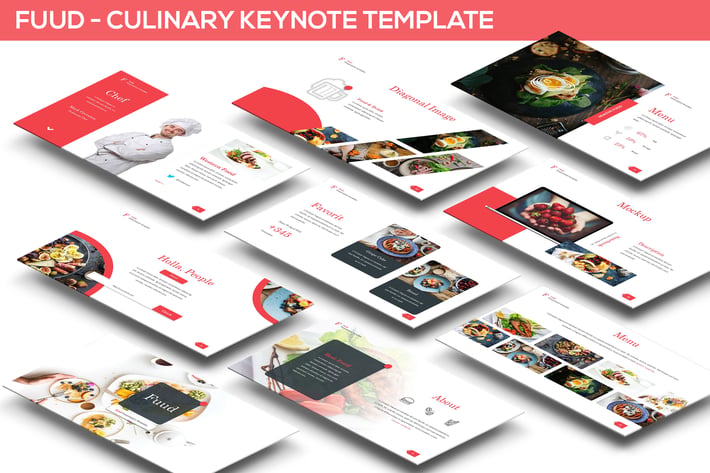 Fuud - Culinary Keynote Template