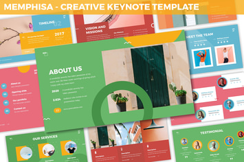 Memphisa - Creative Keynote Template