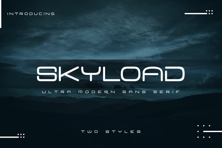 Skyload | Modern Sans