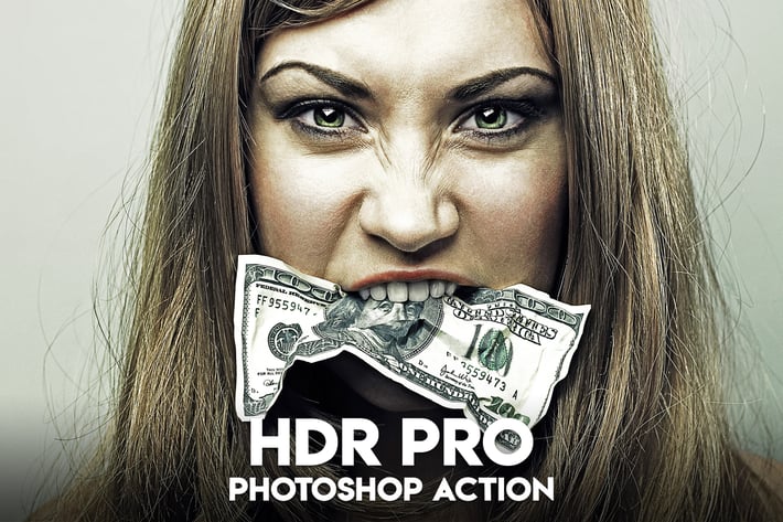 HDR PRO Photoshop Action