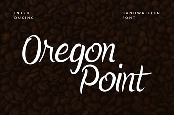Oregon Point Handwritten Font