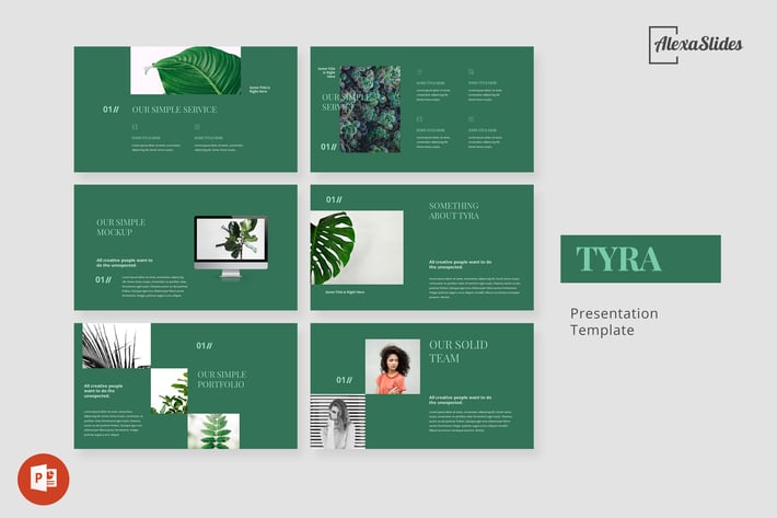 Tyra - Nature Powerpoint Template