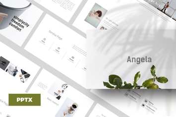 Angela - Powerpoint template