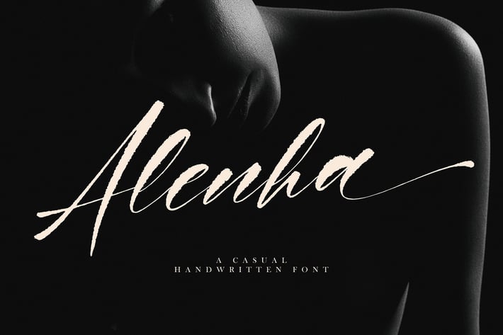 Alenha Casual Handwritten