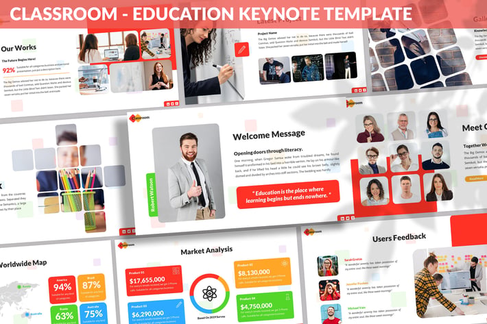 Classroom - Education Keynote Template